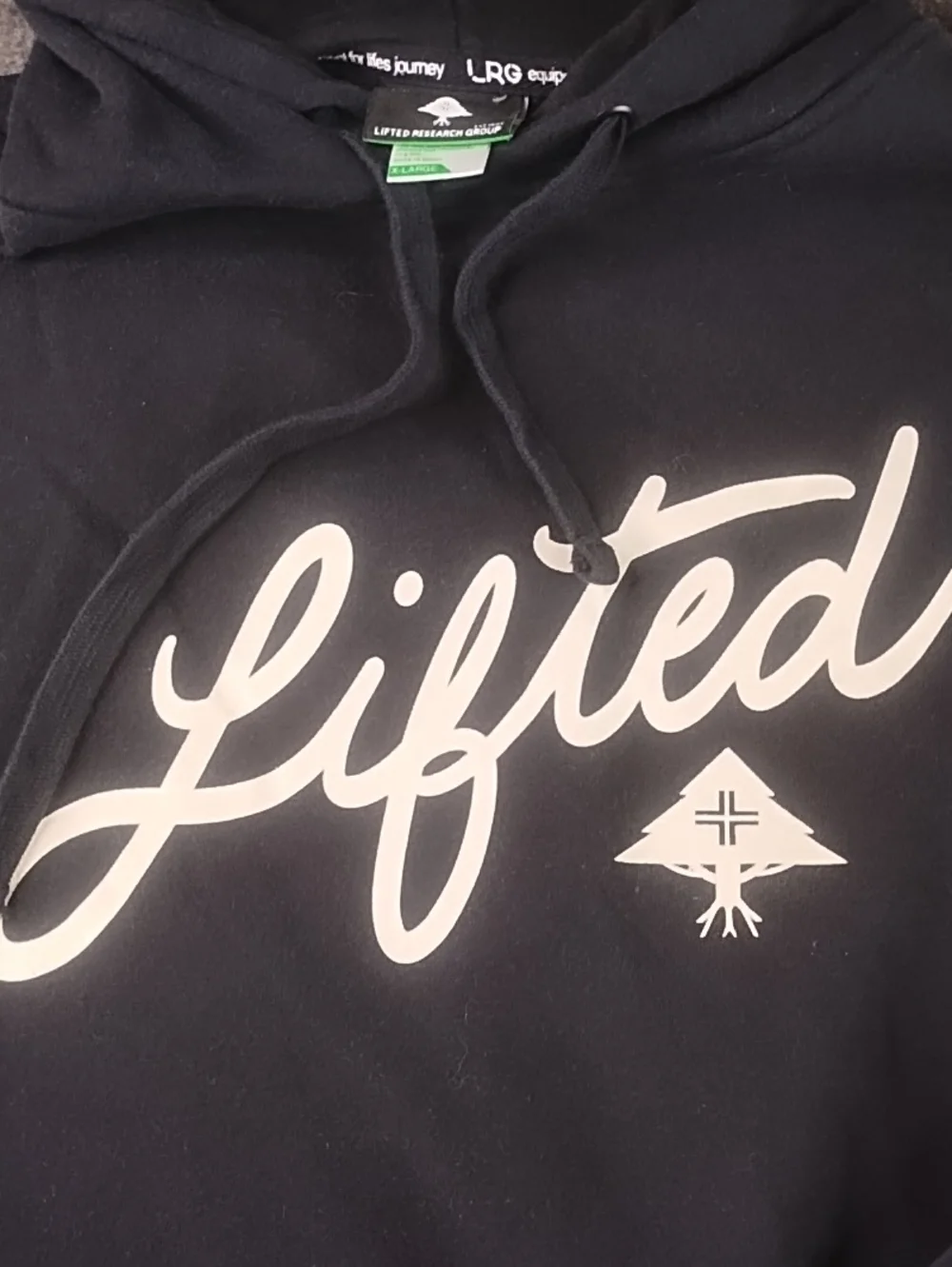 LRG Pullover Hoodie - Black